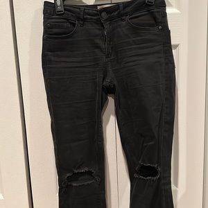 Black skinny jeans